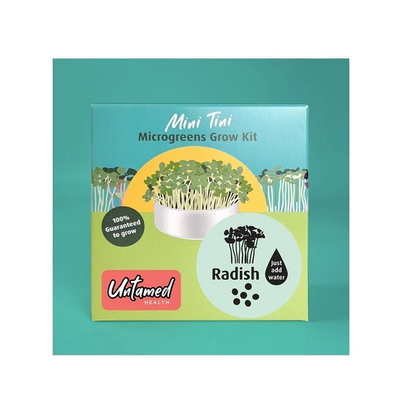 Untamed Health-Mini Tini Radish Microgreen Kit