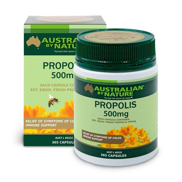 Australian by Nature-Propolis 500mg 365C