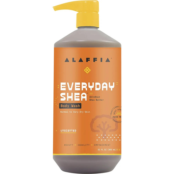 Alaffia-Everyday Shea Body Wash Unscented 950ML