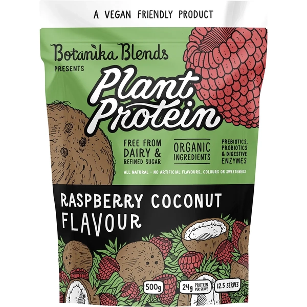 Botanika Blends-Plant Protein Raspberry Coconut 500G