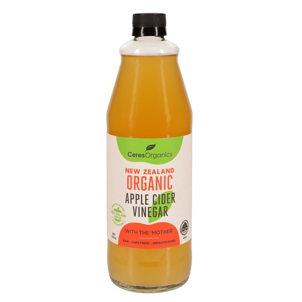 Ceres Organics-Organic Raw Apple Cider Vinegar 750ML