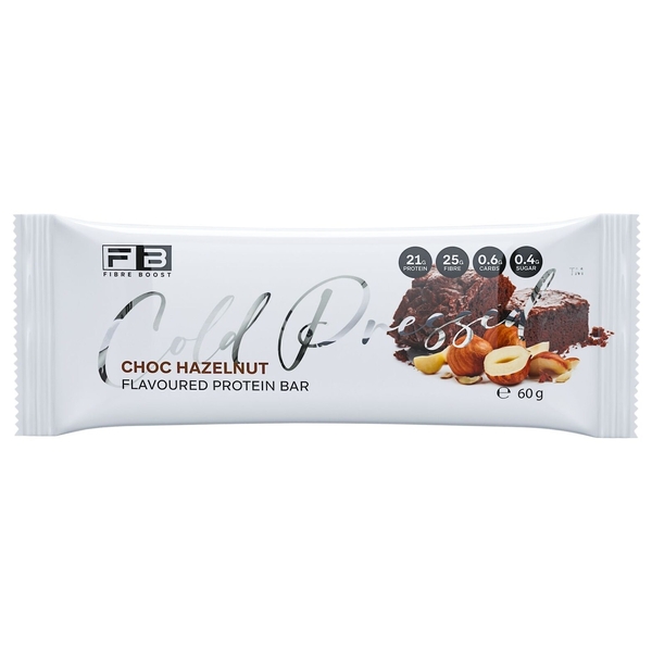 Fibre Boost-Cold Pressed Choc Hazelnut Protein Bar 60G