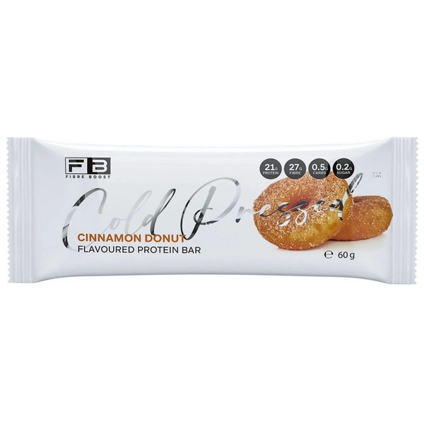 Fibre Boost-Cold Pressed Cinnamon Donut Protein Bar 60G