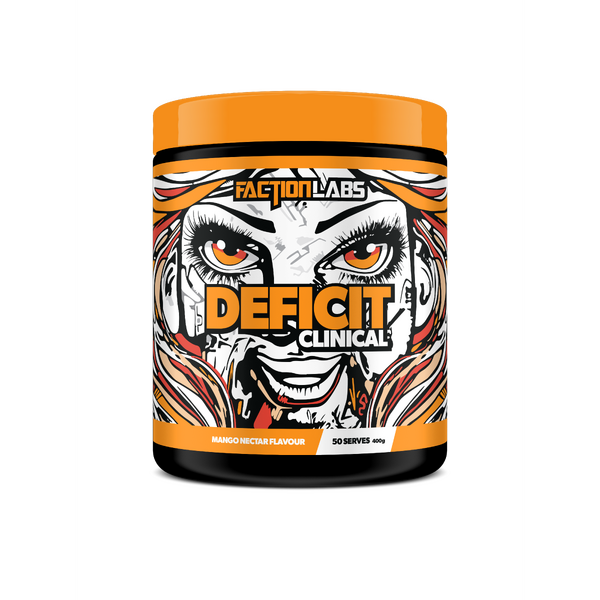 Faction Labs-Deficit Clinicals Mango Nectar 50 Serve