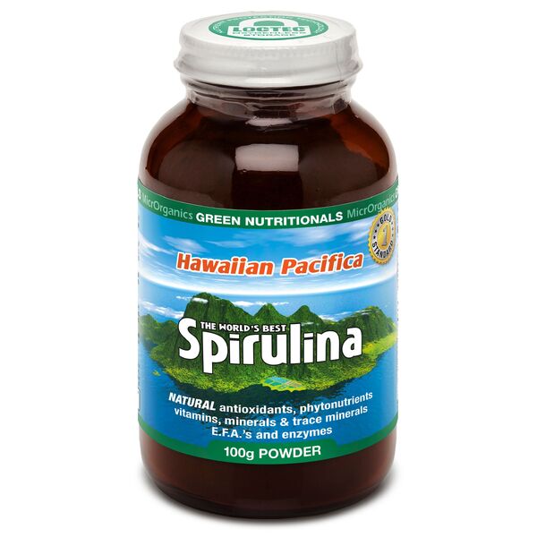 Greens Nutritionals-Hawaiian Pacifica Spirulina 100G