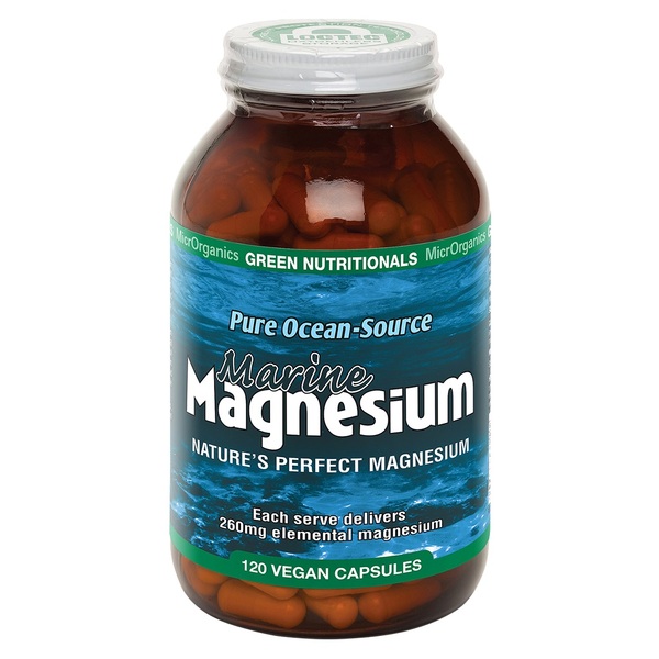 Greens Nutritionals-Pure Ocean Source Marine Magnesium 120VC