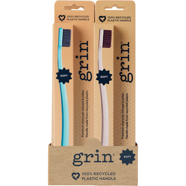 Grin-Biodegradable Toothbrush Soft