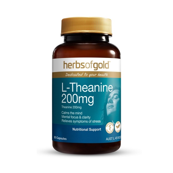 Herbs of Gold-L-Theanine 200mg 30C