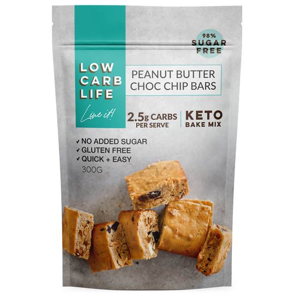 Low Carb Life-Peanut Butter Choc Chip Bars 300G