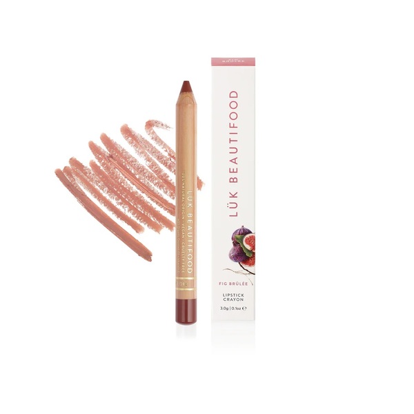 lük beautifood-Natural Lipstick Crayon in Fig Brûlée