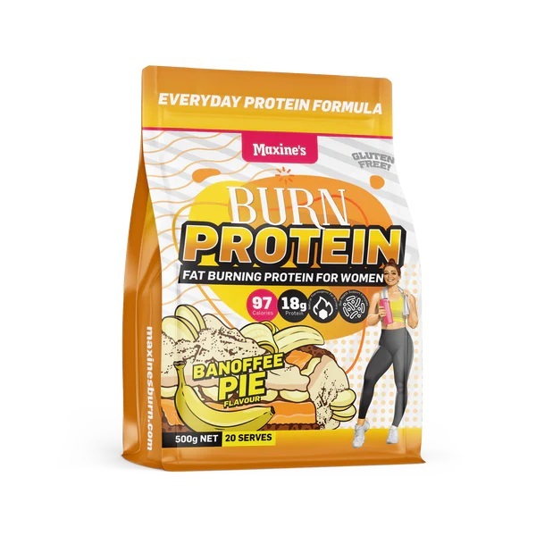 Maxine's-Burn Protein Banoffee 500G