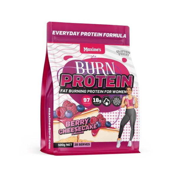 Maxine's-Burn Protein Berry Cheese Cake 500G