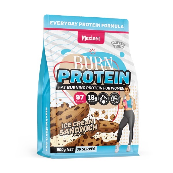 Maxine's-Burn Protein Ice Cream Sandwich 900G