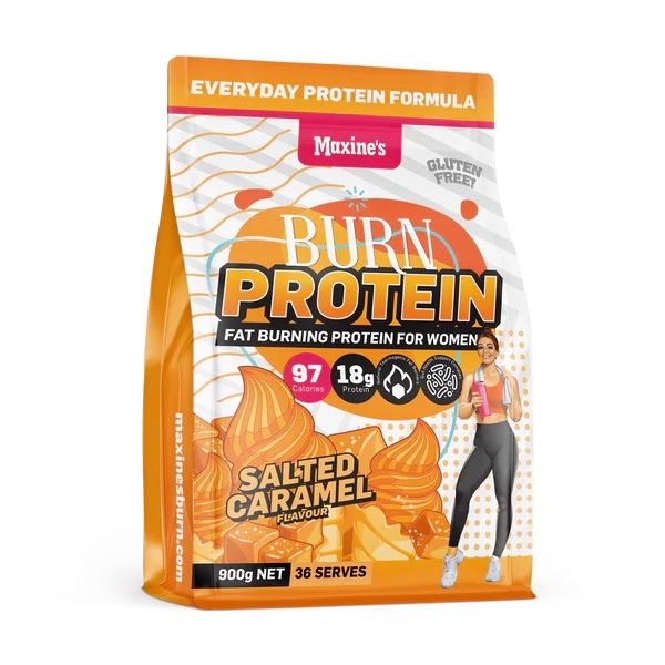 Maxine's-Burn Protein Salted Caramel 900G