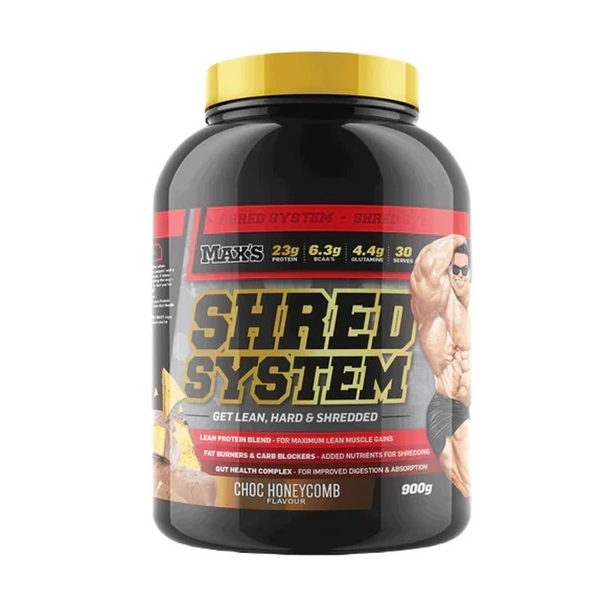 MAX's-Shred System Choc Honeycomb 900G