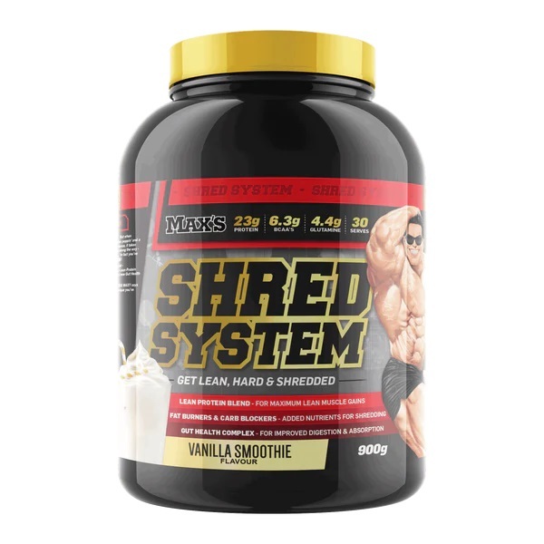 MAX's-Shred System Vanilla Smoothie 900G