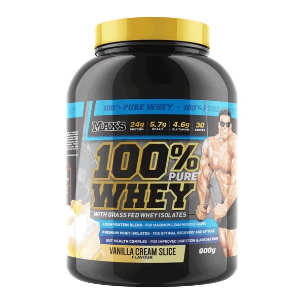 MAX's-100% Whey Protein Vanilla Cream Slice 900G