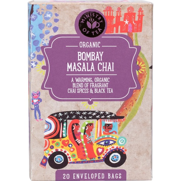 Ministry of Tea-Organic Bombay Masala Chai Tea Bags 20pk