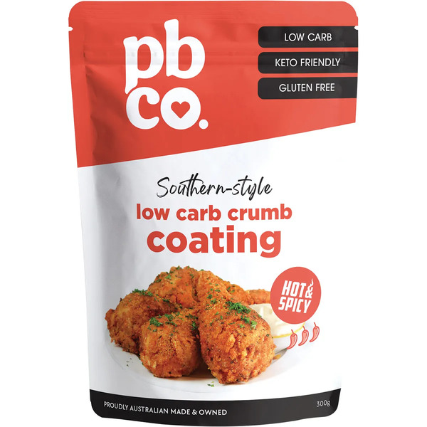 PBCo-Low Carb Crumb – Hot & Spicy 300G