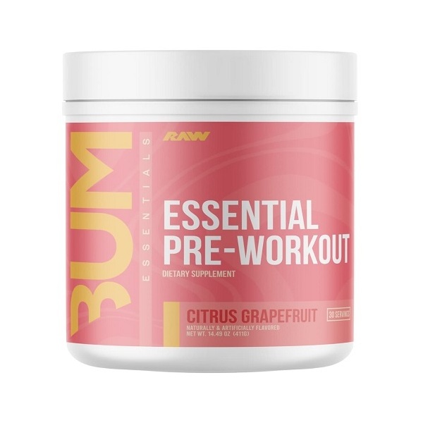 Raw Nutrition-Essential Pre Workout Citrus Grapefruit 30 Serve