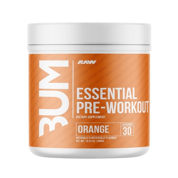 Raw Nutrition-Essential Pre Workout Orange 30 Serve