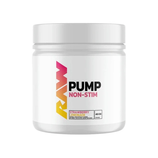 Raw Nutrition-Pump Non Stim Strawberry Lemonade 40/20 Serve