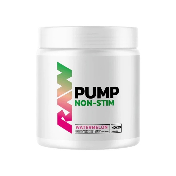 Raw Nutrition-Pump Non Stim Watermelon 40/20 Serve