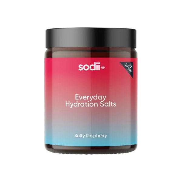 Sodii-Everyday Hydration Salts Salty Raspberry 185g