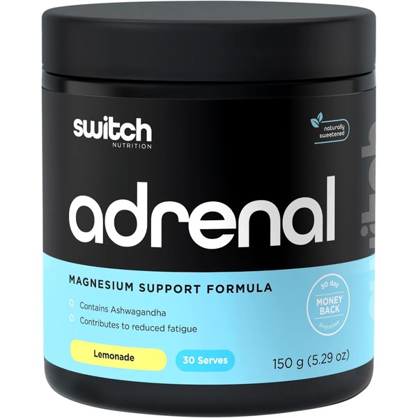 Switch Nutrition-Adrenal Magnesium Support Powder Lemonade 150G