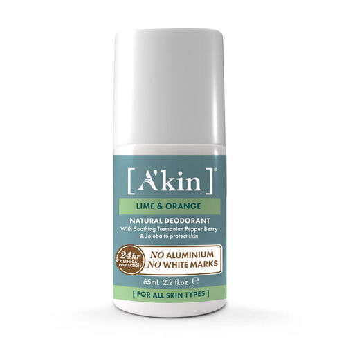 A'kin-Lime & Orange Roll-On Deodorant 65ml