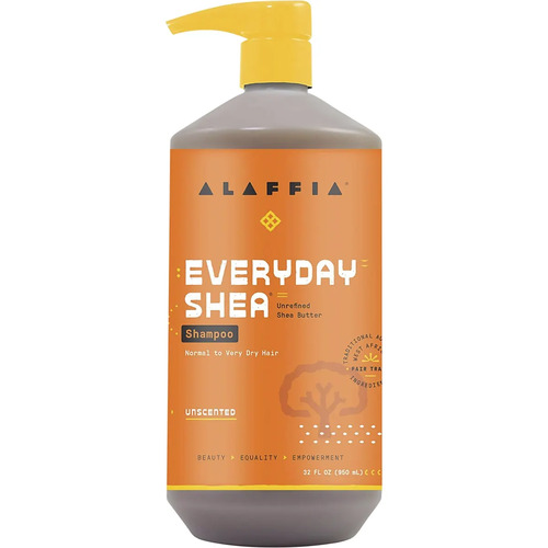 Alaffia-Everyday Shea Shampoo Unscented 950ML