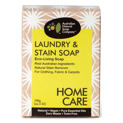 The Australian Natural Soap Company-Laundry & Stain Soap 100G