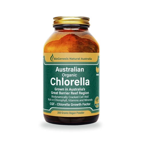 BioGenesis Natural Australia-Organic Chlorella Powder 200G