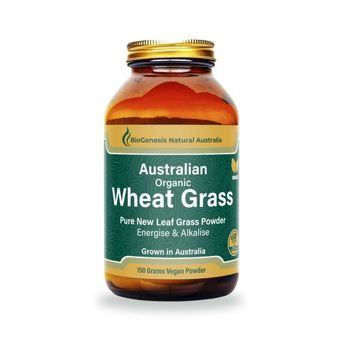 BioGenesis Natural Australia-Organic Wheat Grass Powder 150G