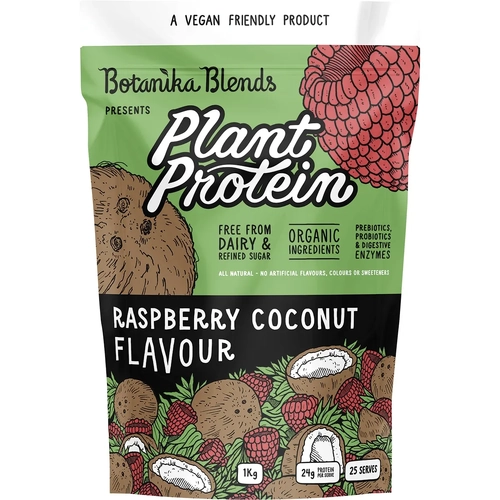 Botanika Blends-Plant Protein Raspberry Coconut 1KG