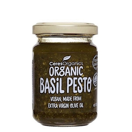 Ceres Organics-Organic Basil Pesto 130G