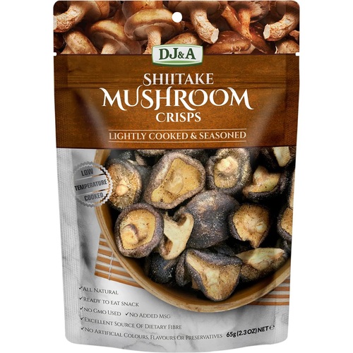 DJ&A-Shiitake Mushroom Crisps 65G