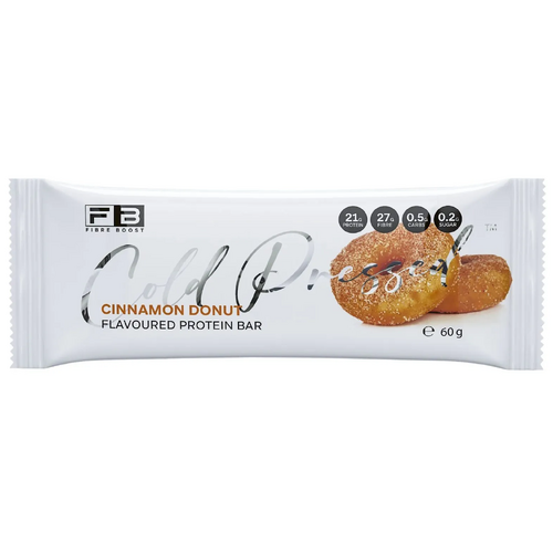 Fibre Boost-Cold Pressed Cinnamon Donut Protein Bar 60G