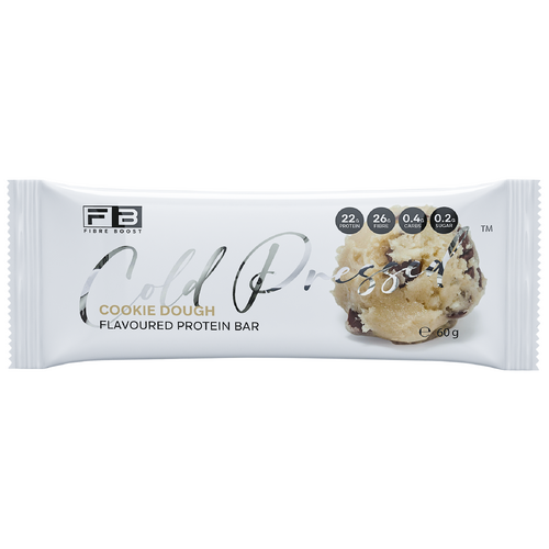 Fibre Boost-Cold Pressed Cookie Dough Protein Bar 60G