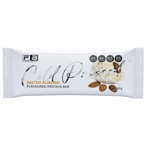 Fibre Boost-Cold Pressed Salted Almond Protein Bar 60G