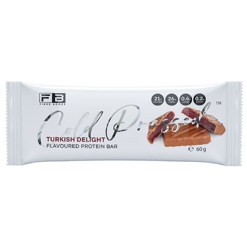 Fibre Boost-Cold Pressed Turkish Delight Protein Bar 60G