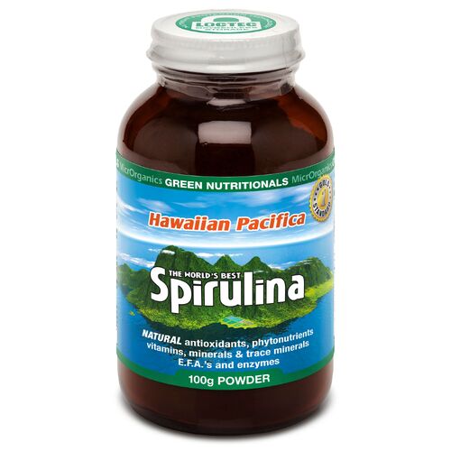 Greens Nutritionals-Hawaiian Pacifica Spirulina 100G