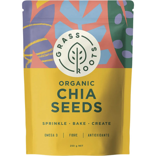 Grass Roots-Organic Chia Seeds 250G