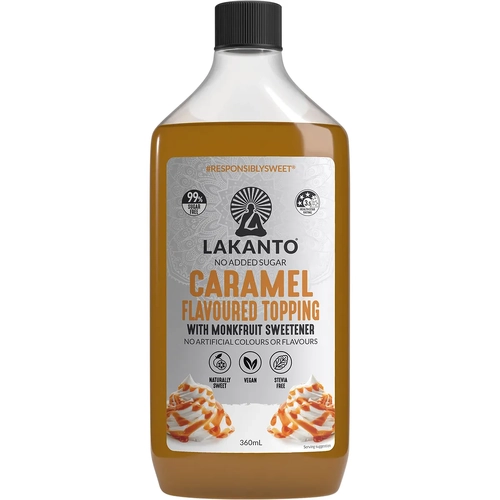 Lakanto-Caramel Topping with Monkfruit Sweetener 375ML