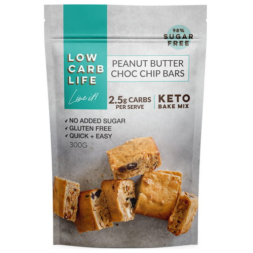 Low Carb Life-Peanut Butter Choc Chip Bars 300G