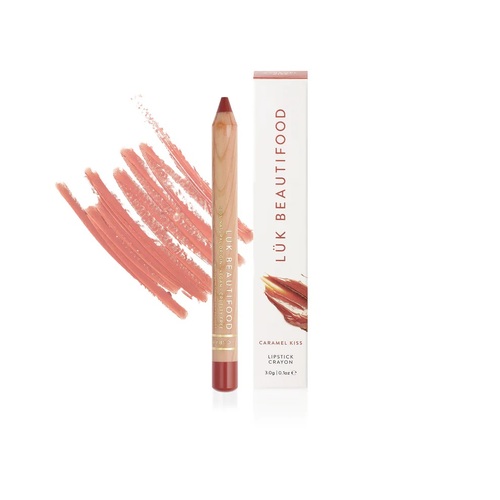 lük beautifood-Natural Lipstick Crayon in Caramel Kiss