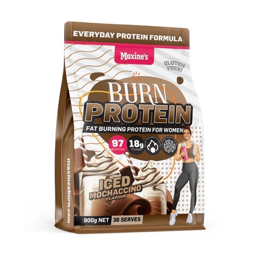 Maxine's-Burn Protein Iced Mochaccino 900G