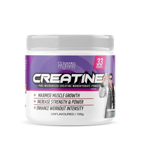 MAX's-Creatine Monohydrate 100G