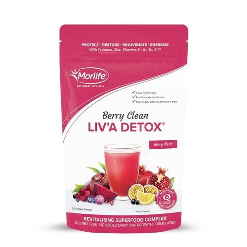 Morlife-Berry Clean Liv'a Detox 200G