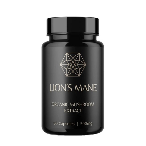 Nature's Body-Organic Lion's Mane Mushroom 500mg 60C